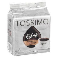 Tassimo - McCafe Premium Roast Coffee T-Discs, Medium Dark, 14 Each