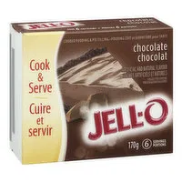 Jell-O - Chocolate Pudding & Pie Filling, 170 Gram