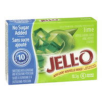 Jello - Lime Powder - No Sugar Added, 10 Gram