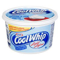 Kraft - Cool Whip Light Frozen Whipped Topping, 1 Litre