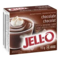 Jell-O - Chocolate Pudding Mix, 113 Gram