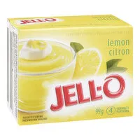 Jell-O - Lemon Pudding Mix, 99 Gram