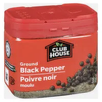 Club House - Ground Black Pepper, 39 Gram