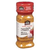 CLUB HOUSE - Roasted Garlic & Peppers Seasoning, 144 Gram