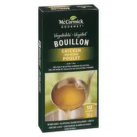 McCormick Gourmet - All-Vegetable Chicken Style Bouillon, 10 Each