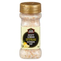 CLUB HOUSE - Zesty Lemon Finishing Salt, 99 Gram