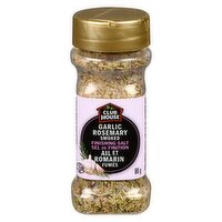 CLUB HOUSE - Smoky Garlic Rosemary Finishing Salt, 86 Gram