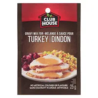 Club House - Turkey Gravy Mix, 25 Gram