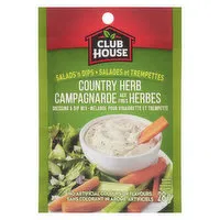 CLUB HOUSE - Salads'n Dips - Country Herb Dressing Mix