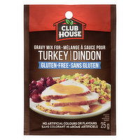 CLUB HOUSE - Turkey Gravy Mix - Gluten Free, 25 Gram