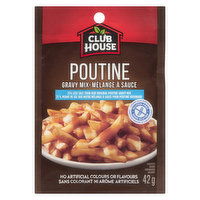 Club House - Gravies Poutine Mix - Less Salt, 42 Gram