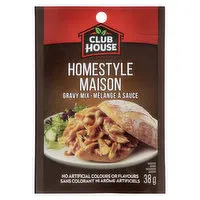 Club House - Gravy Mix - Homestyle, 38 Gram