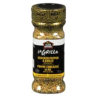 Club House - La Grille All Purpose Seasoning, Gracked Pepper & Garlic