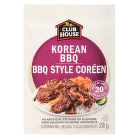 Club House - Korean BBQ Seasoning Mix, 28 Gram