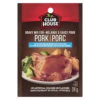 CLUB HOUSE - Pork Gravy Mix - Less Salt