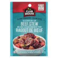 CLUB HOUSE - Slow Cooker Beef Stew Mix, 42 Gram