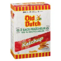 Old Dutch - Potato Chips- Ketchup, 220 Gram