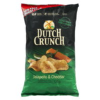 Dutch Crunch - Potato Chips - Kettle Cooked Jalapeno & Cheddar, 525 Gram