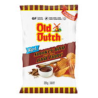 Old Dutch - Rip-L Smokey BBQ Potato Chips, 220 Gram