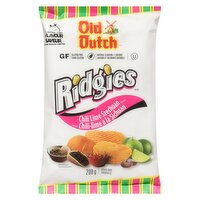 Old Dutch - Ridgies Chili Lime Szechuan, 200 Gram