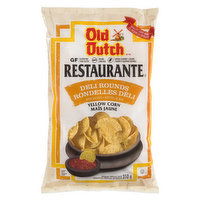 Old Dutch - Restaurante Deli Rounds Yellow Corn Chips, 310 Gram