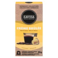 Zavida - Nespresso Capsule Creme Brulee, 50 Gram