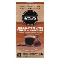 Zavida - Nespresso Capsule Chocolate, 50 Gram