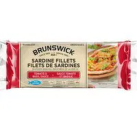 Brunswick - Sardines Fillets in Tomato & Basil Sauce, 106 Gram