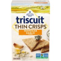 Christie - Triscuit Thin Crisps Parmesan Garlic Crackers, 200 Gram