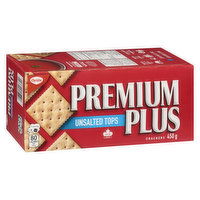 Christie - Premium Plus Unsalted Tops Crackers, 450 Gram