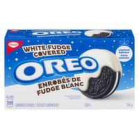 Christie - Oreo  White Fudge Covered, 240 Gram