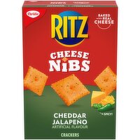 Ritz - Cheese Nibs Cheddar Jalapeno, 180 Gram