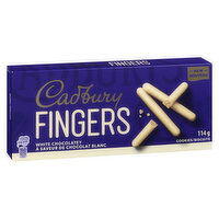 Cadbury - Fingers White chocolate  114g, 114 Gram