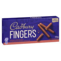 Cadbury - Fingers Double Chocolate, 114 Gram