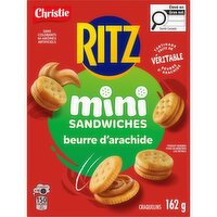 RITZ - Mini Sandwiches - Peanut Butter, 162 Gram