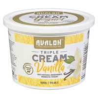 Avalon - Triple Cream Yogurt Vanilla, 500 Gram