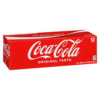 Coca-Cola - Coke Classic 355mL Cans, 12 Each