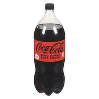 Coca-Cola - Zero Sugar, 2L Bottle, 1 Each