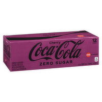 Coca-Cola - Cherry Zero Sugar 355mL, 12 Each