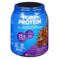 Pure Protein - Chocolate Protein Drink Mix, 907 Gram