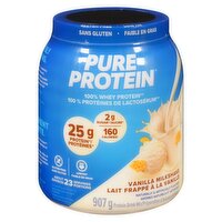Pure Protein - Powder Vanilla Milkshake, 907 Gram