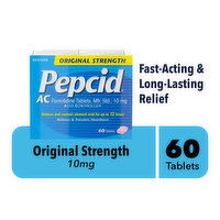 Pepcid - AC Tablets Orignial 10mg, 60 Each