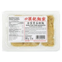 HON'S - WUN TUN NOODLES THIN, 340 Gram