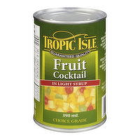 Tropic Isle - Fruit Cocktail Tropic Isle Fruit, 398 Millilitre