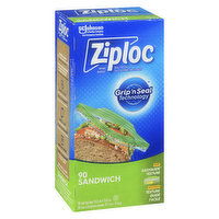 ZIPLOC - Sandwich Bags, Easy Open Tabs, 90 Each