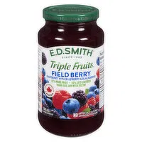 E.D. Smith - Triple Fruits Fieldberry Jam, 500 Millilitre