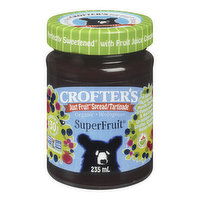 Crofter's - Just Fruits Spread Super Fruit, 235 Millilitre