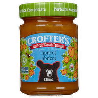 CROFTER'S ORGANIC - Just Fruits Spread Apricot, 235 Millilitre