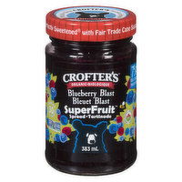 CROFTER'S ORGANIC - Premium Spread Blueberry Blast, 383 Millilitre