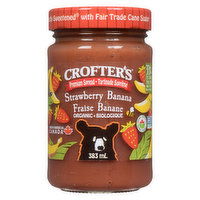 CROFTER'S ORGANIC - Organic Strawberry Banana Premium Spread, 383 Millilitre